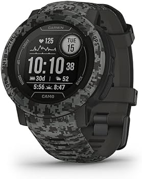 Amazon | GARMIN(ガーミン) Instinct 2 Camo Edition Graphite Camo